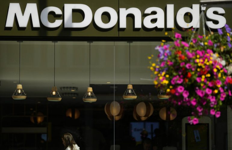 Tue. 8:37 a.m.: Supply issues take shakes off the menu at British McDonald's